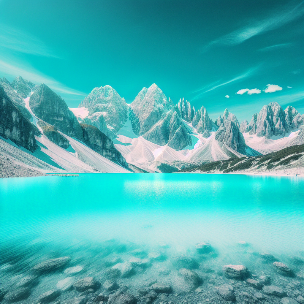 RAL 180 85 15: Descubre el Encanto del Color Pale Mountain Lake Turquoise